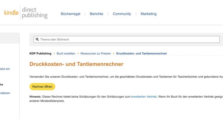 Amazon-Tantieme