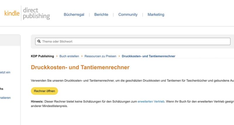 Amazon-Tantieme