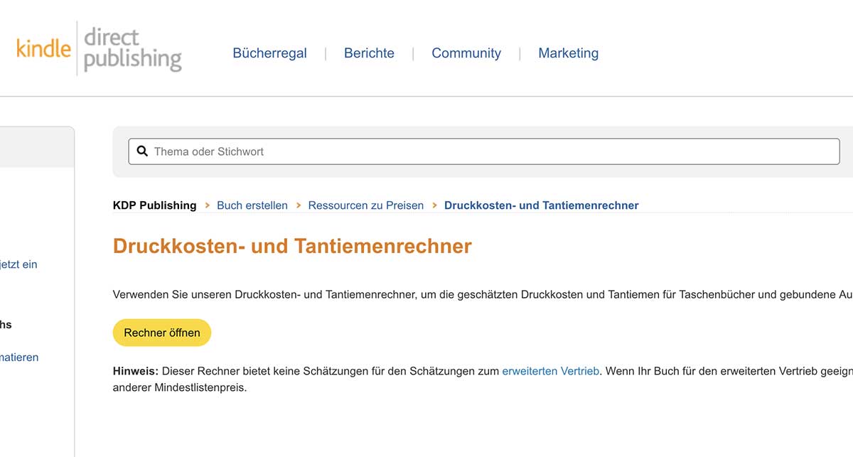 Amazon-Tantieme
