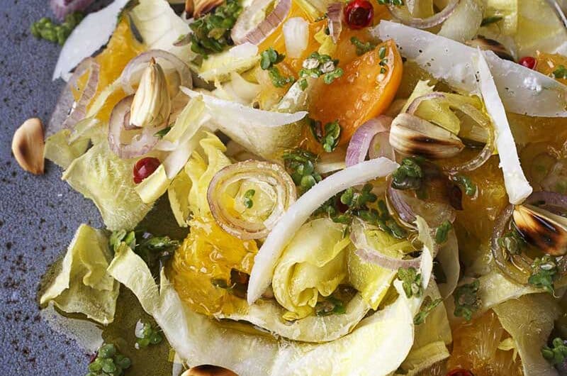 Chicoréesalat mit Wasserlinsen