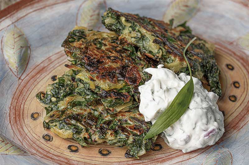 Bärlauch-Kartoffelpuffer