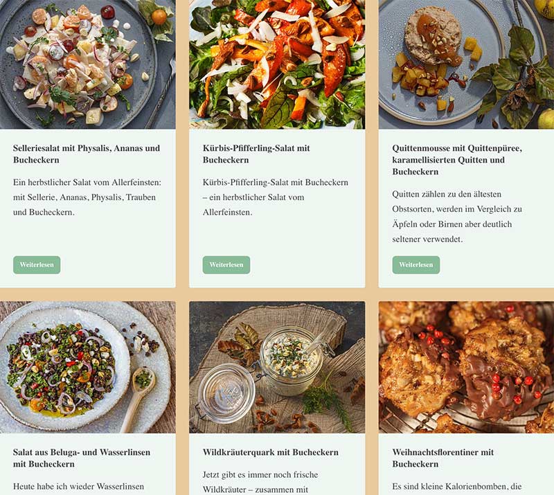 Bucheckernrezepte